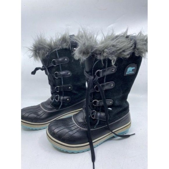 sorel blackblue lace up blackblue winterrain boots - Picture 4 of 7